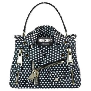 Moschino Couture Biker Bag Polka Dot